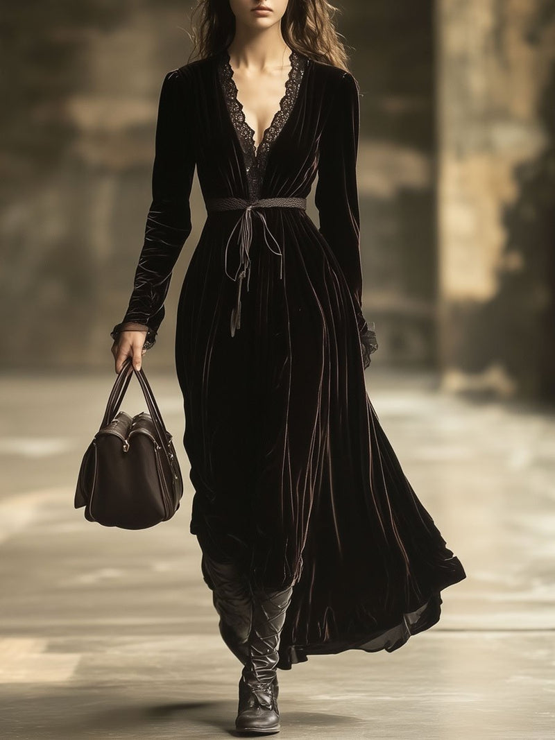 Robe au design classique