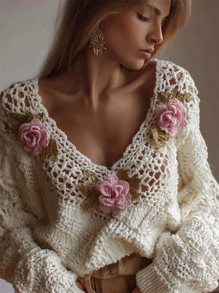Pull au style vintage intemporel