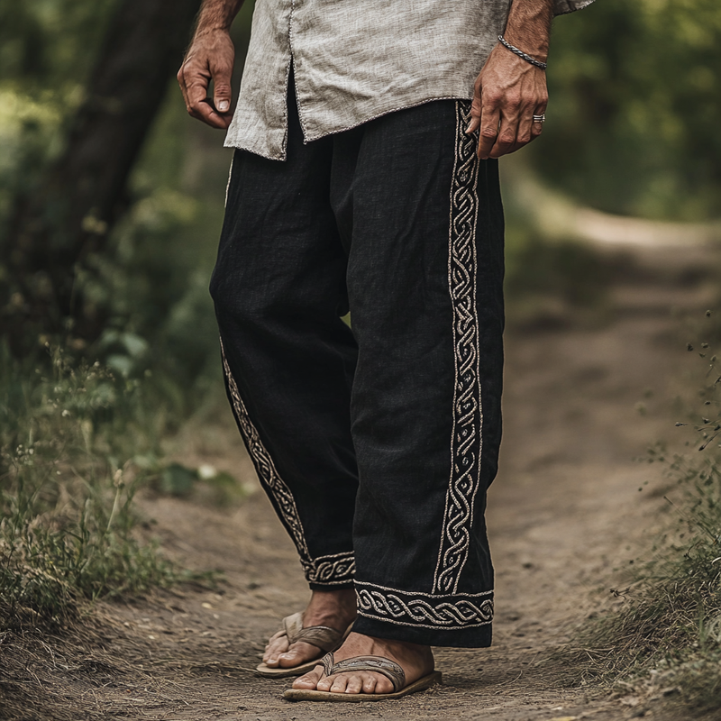 Pantalon au design classique