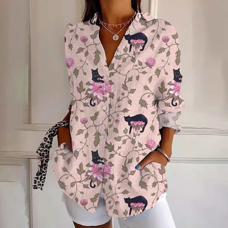 Chemise au design réfléchi