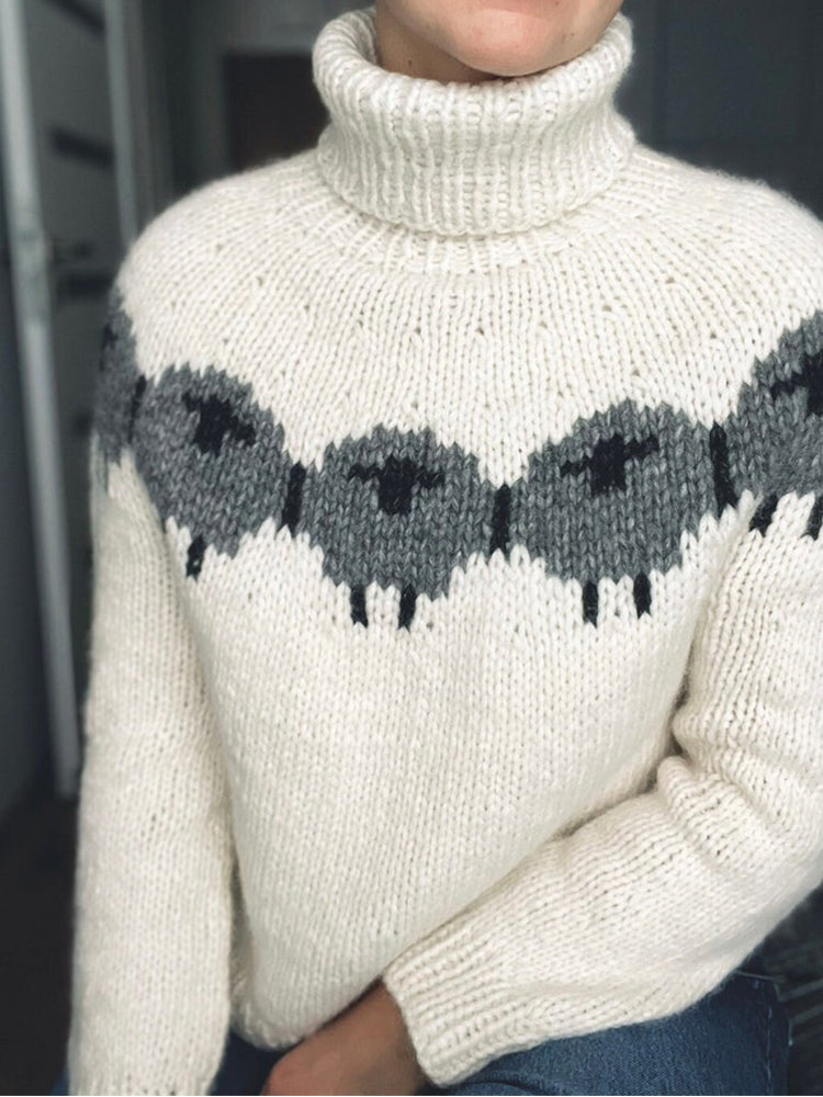 Pull au design classique