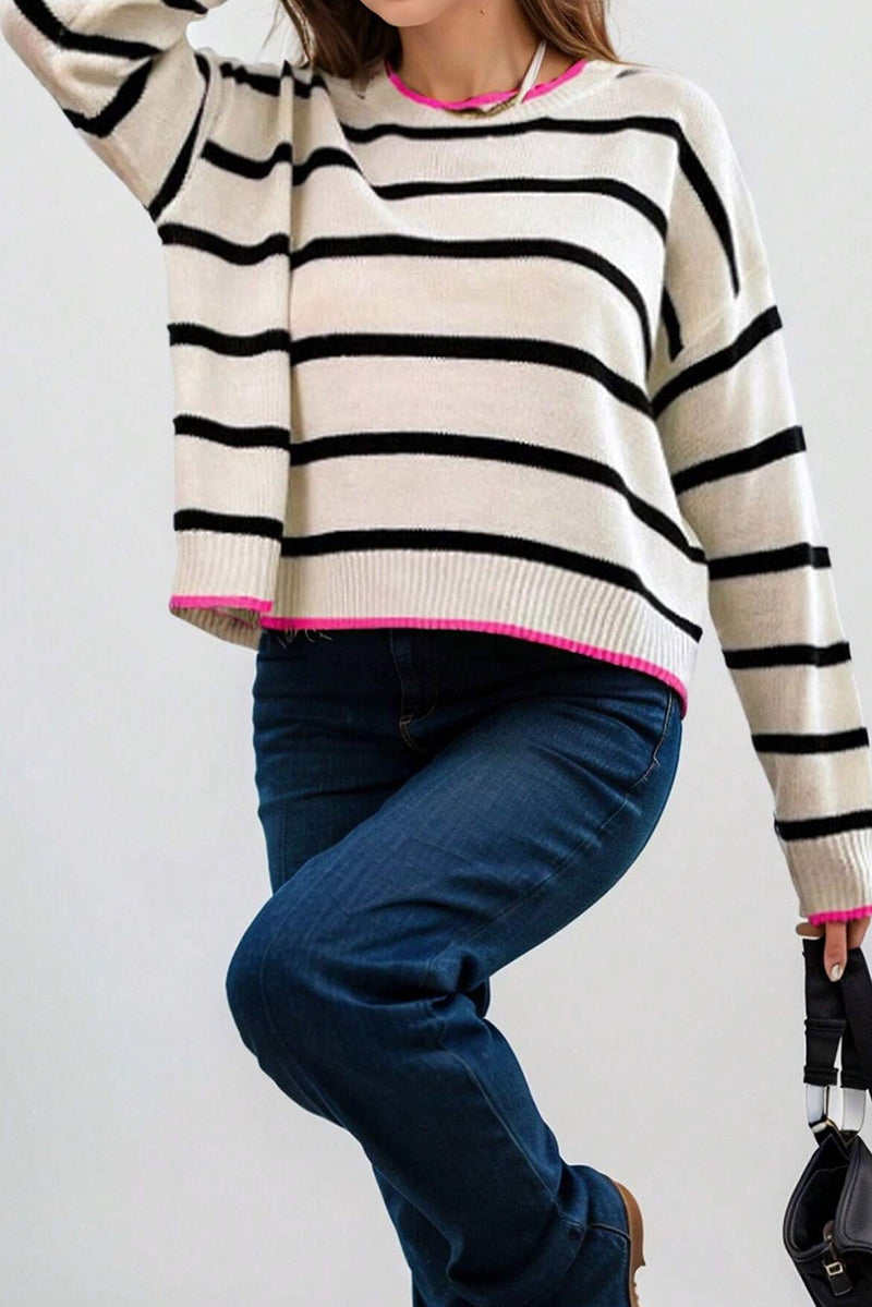 Pull au design réfléchi