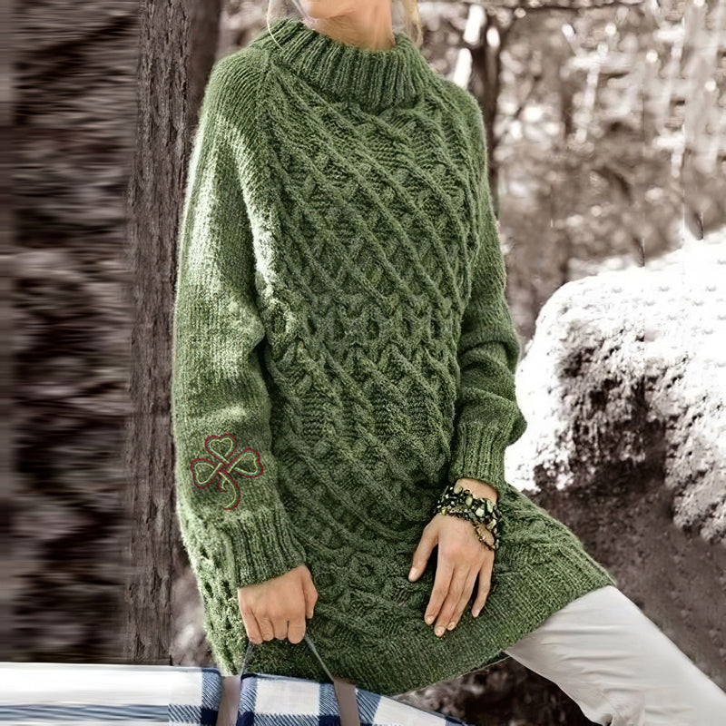Pull au design réfléchi