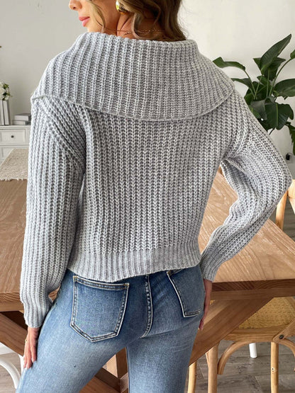 Pull au design réfléchi