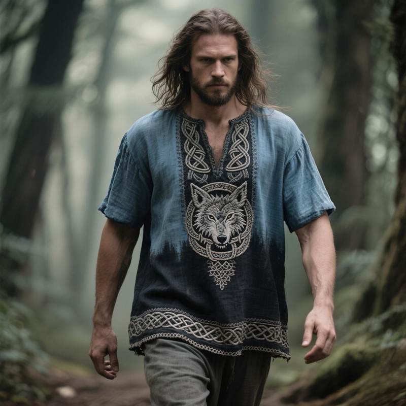 Chemise au design réfléchi