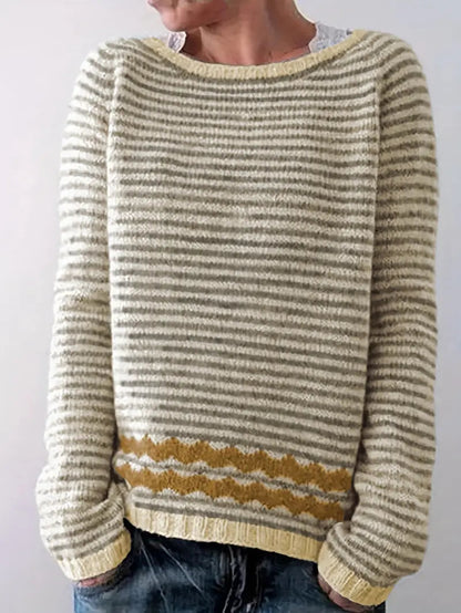 Pull au style vintage intemporel