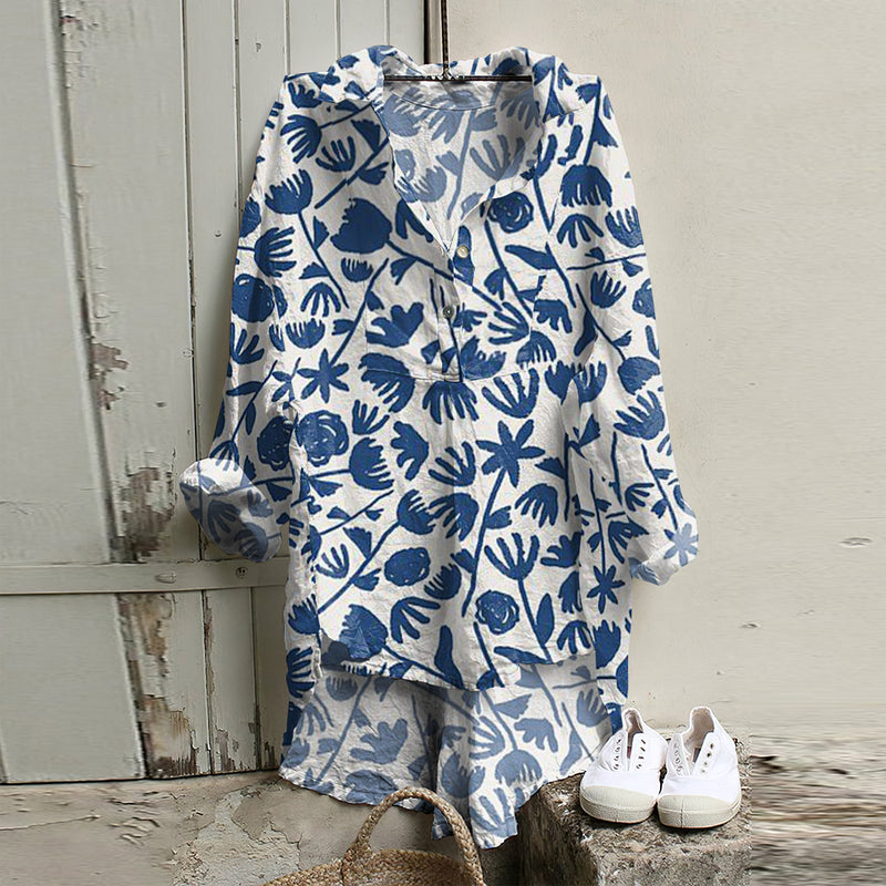 Chemise au design réfléchi
