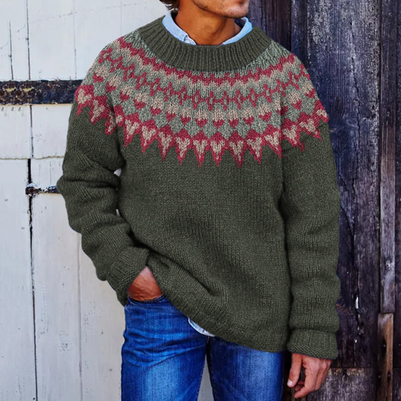 Pull au design classique