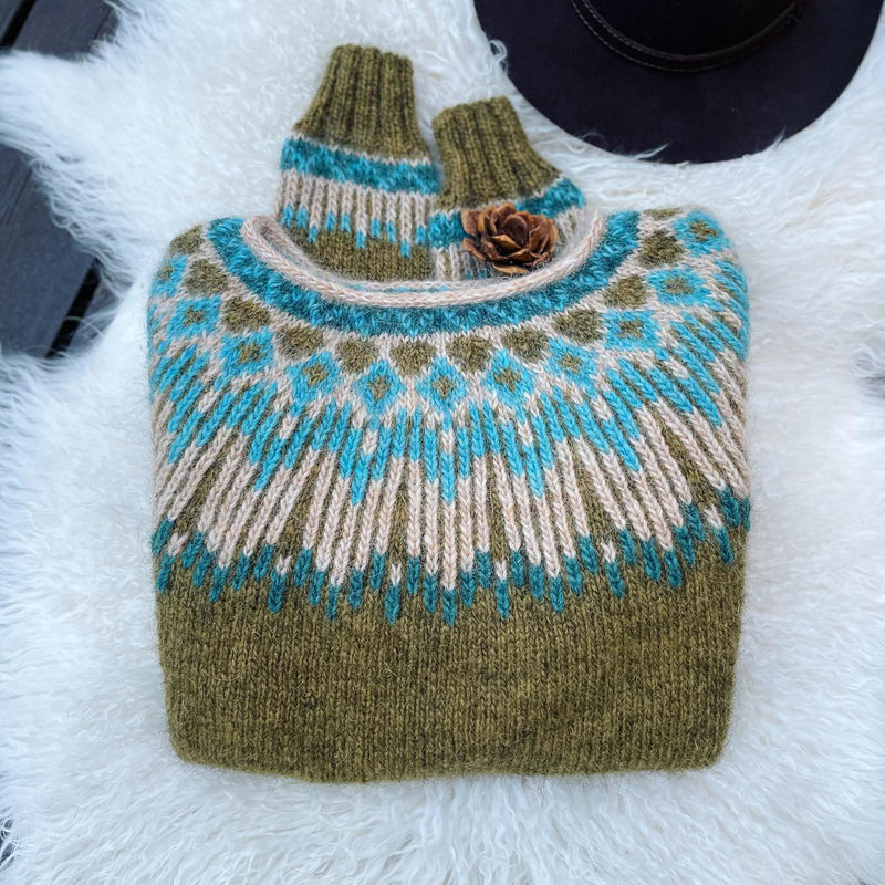 Pull vintage classique