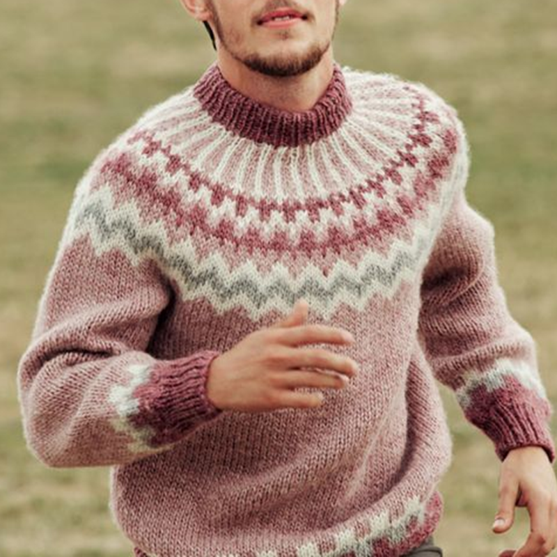Pull au design réfléchi