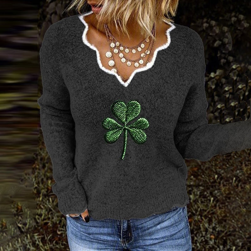 Pull au design réfléchi