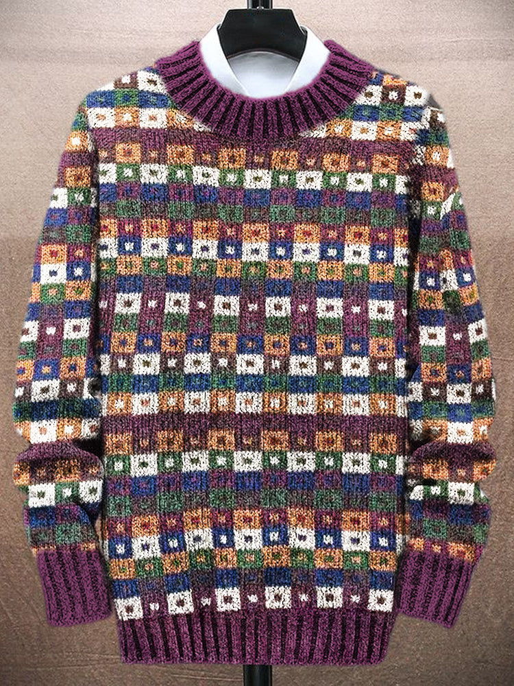 Pull au design réfléchi
