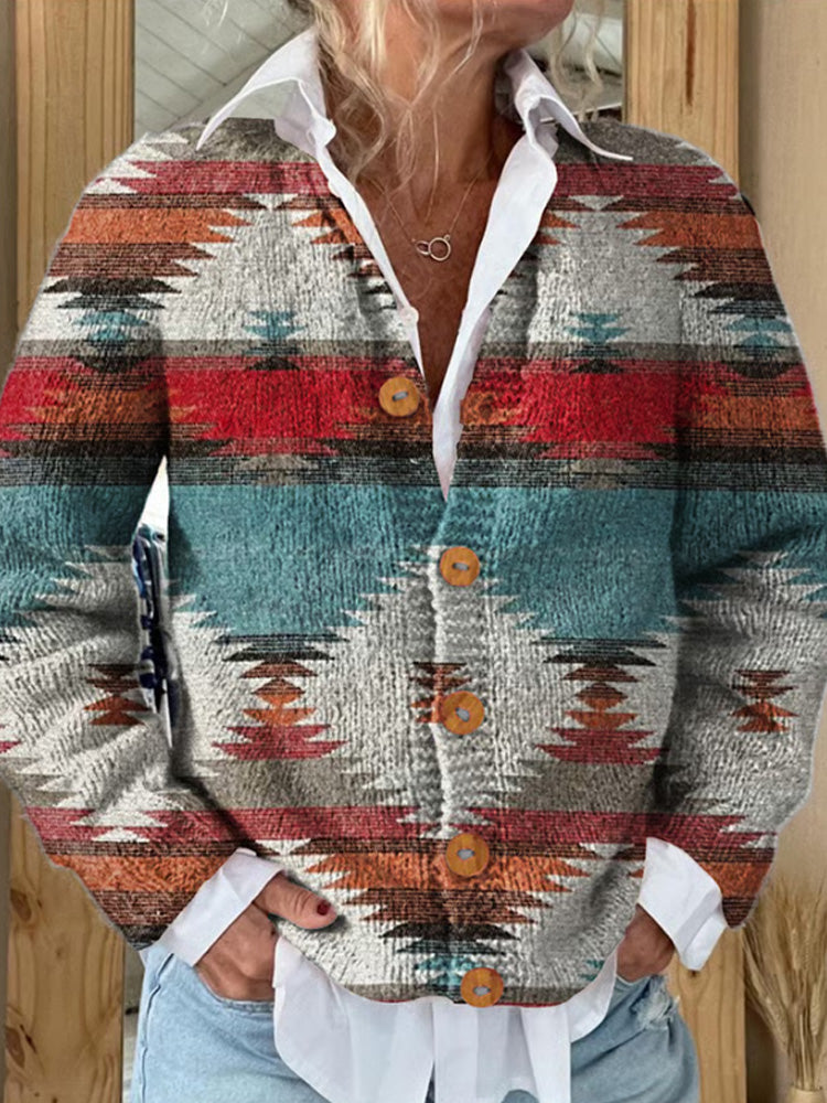 Cardigan au style vintage intemporel