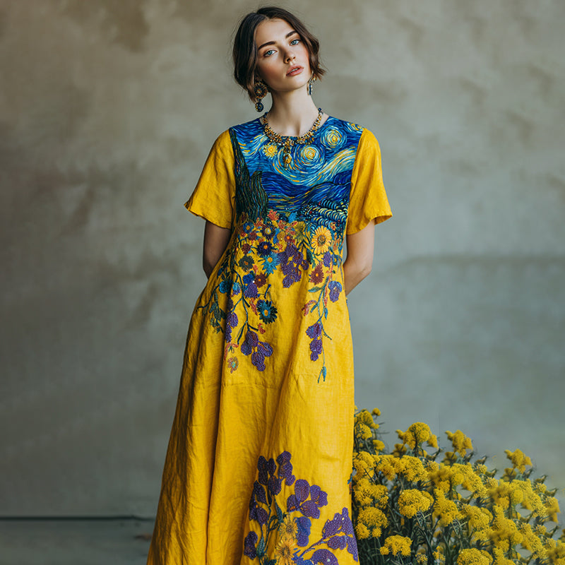Robe magnifiquement confectionné
