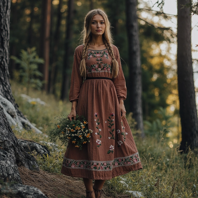 Robe au design classique