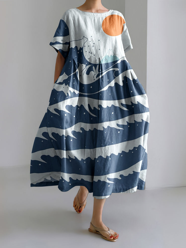 Robe au design classique