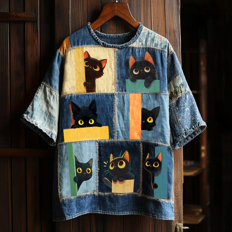 T-Shirt au design réfléchi