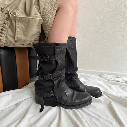 Bottes orthopédiques gracieuses pour un look moderne