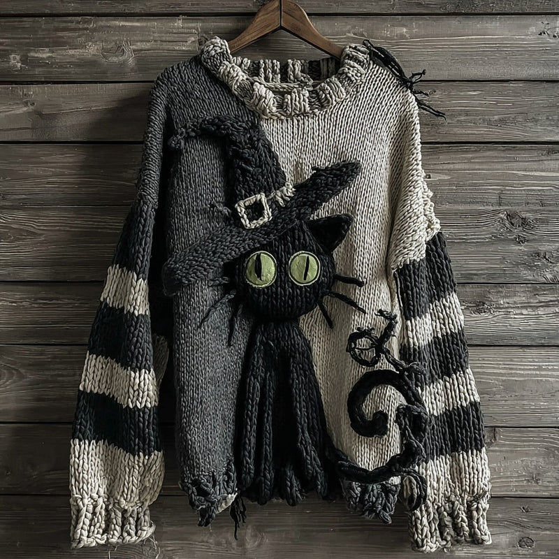 Pull au design réfléchi