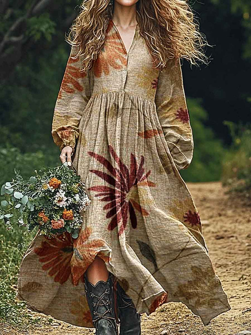 Robe au style vintage intemporel