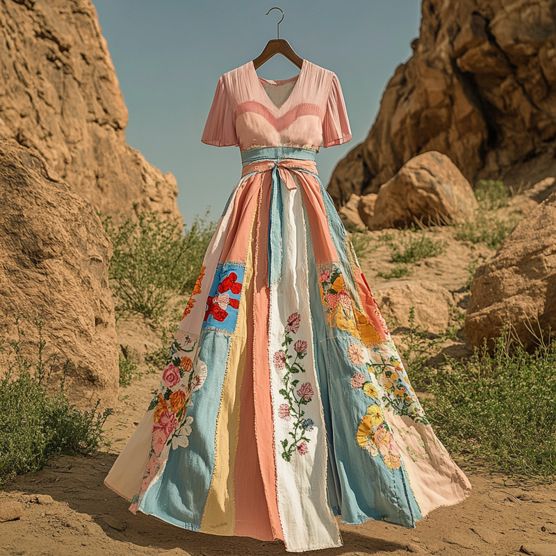 Robe au design gracieux