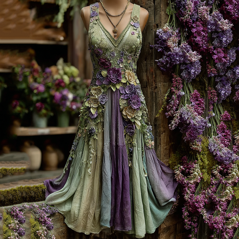 Robe au style vintage intemporel