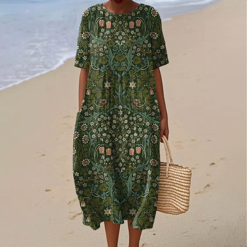 Robe au style vintage intemporel