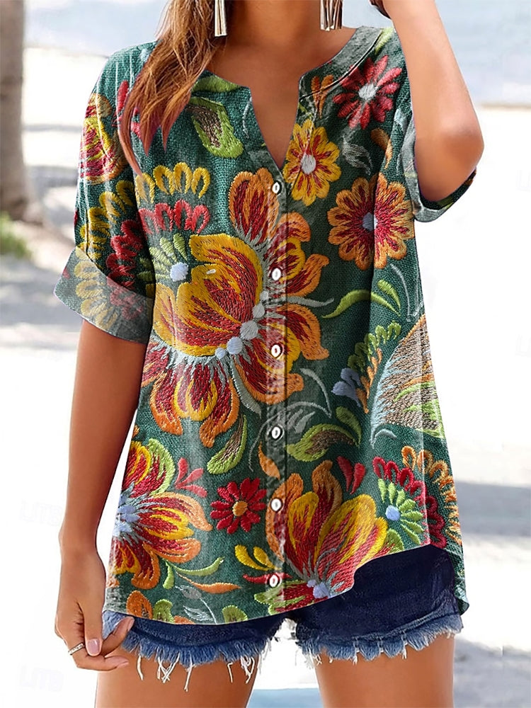 Chemise au design réfléchi