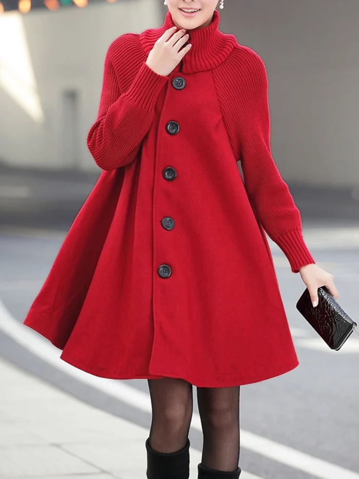 Manteau au design réfléchi