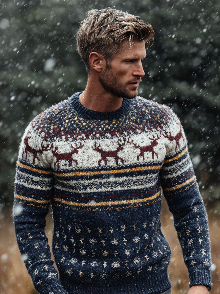 Pull vintage classique