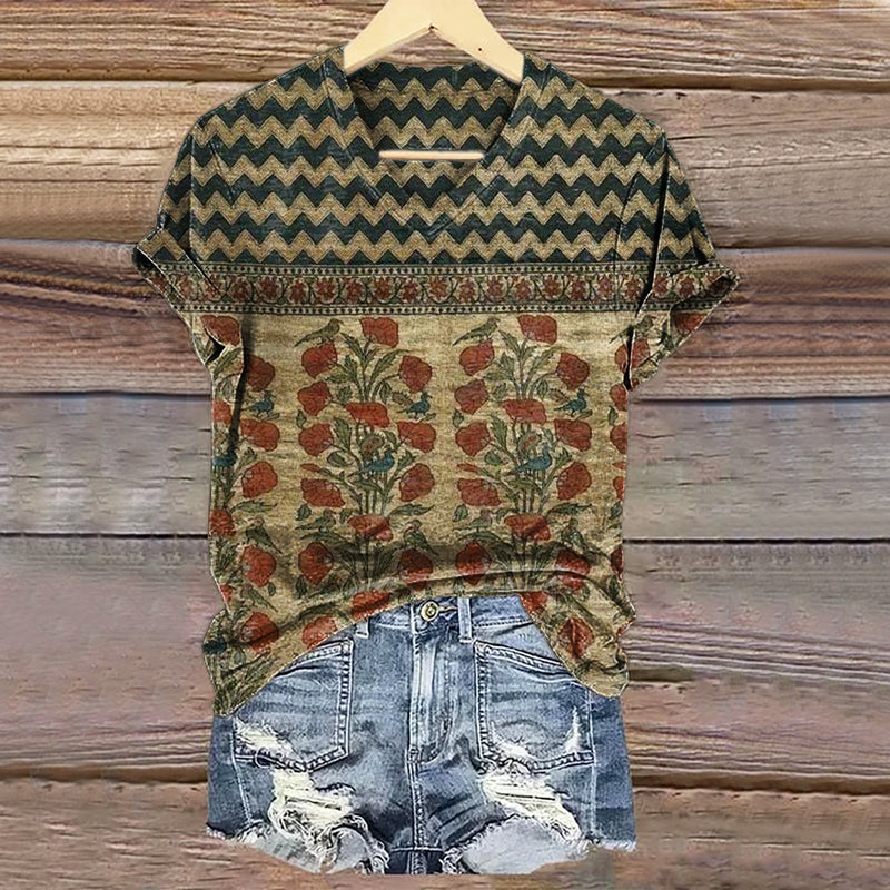 T-Shirt au style vintage intemporel