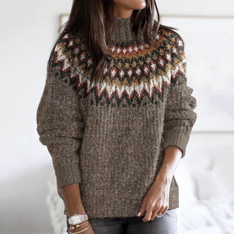 Pull au design réfléchi
