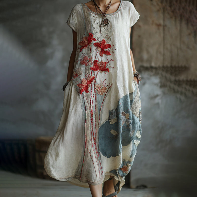 Robe au style vintage intemporel
