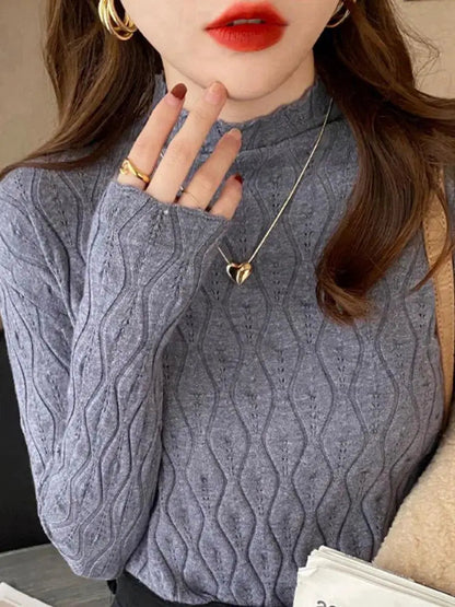 Pull au design classique