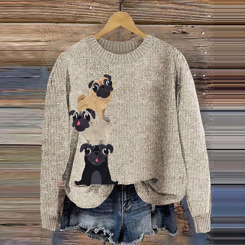 Pull vintage classique