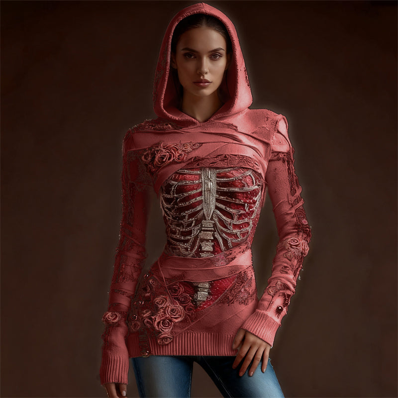 Pull au design réfléchi