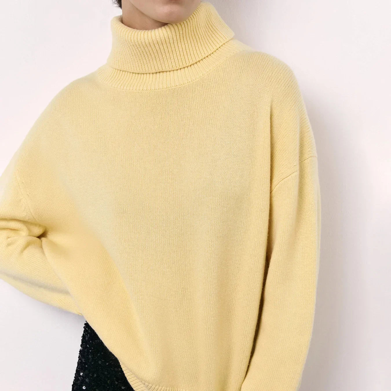 Pull au design réfléchi