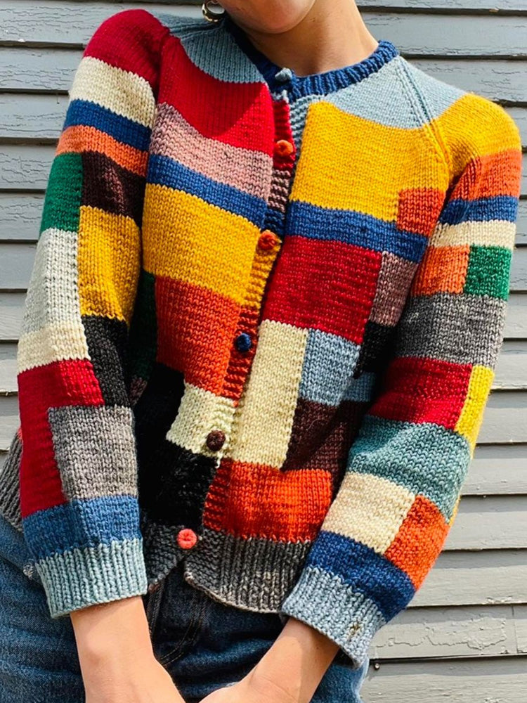 Cardigan magnifiquement confectionné