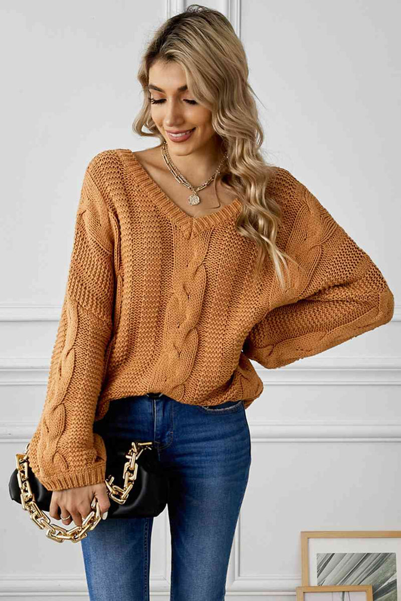 Pull au design réfléchi