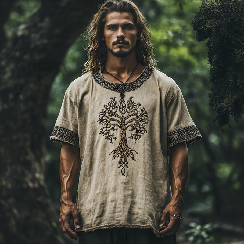T-Shirt au design réfléchi