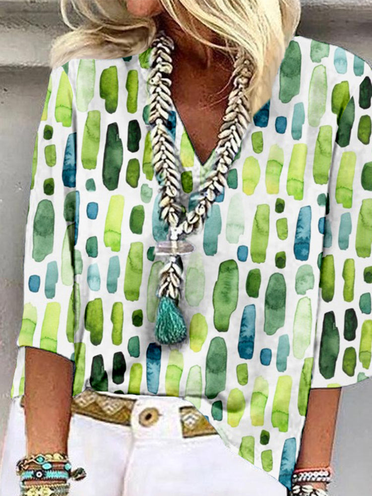 Chemise au design réfléchi