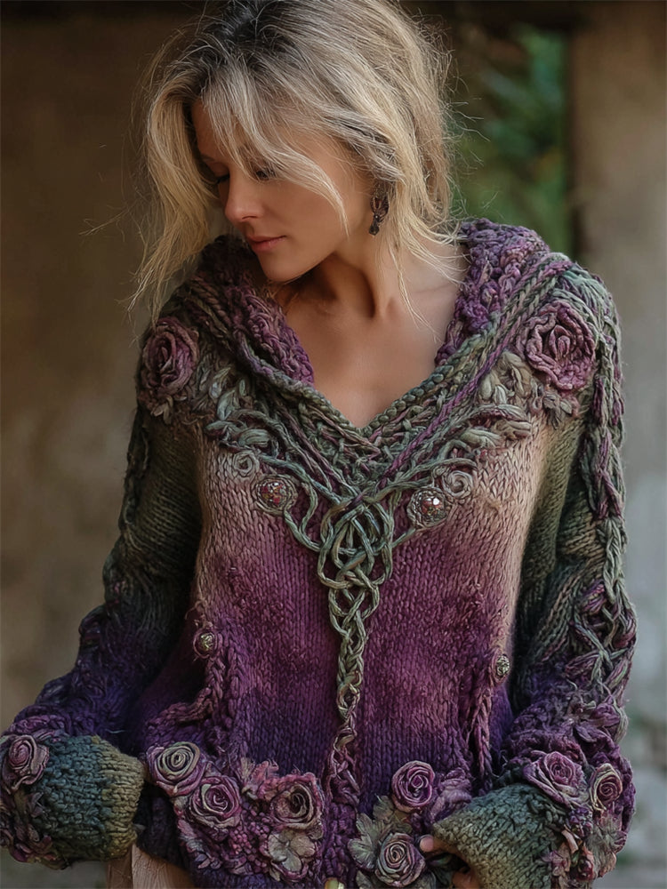 Pull au design réfléchi