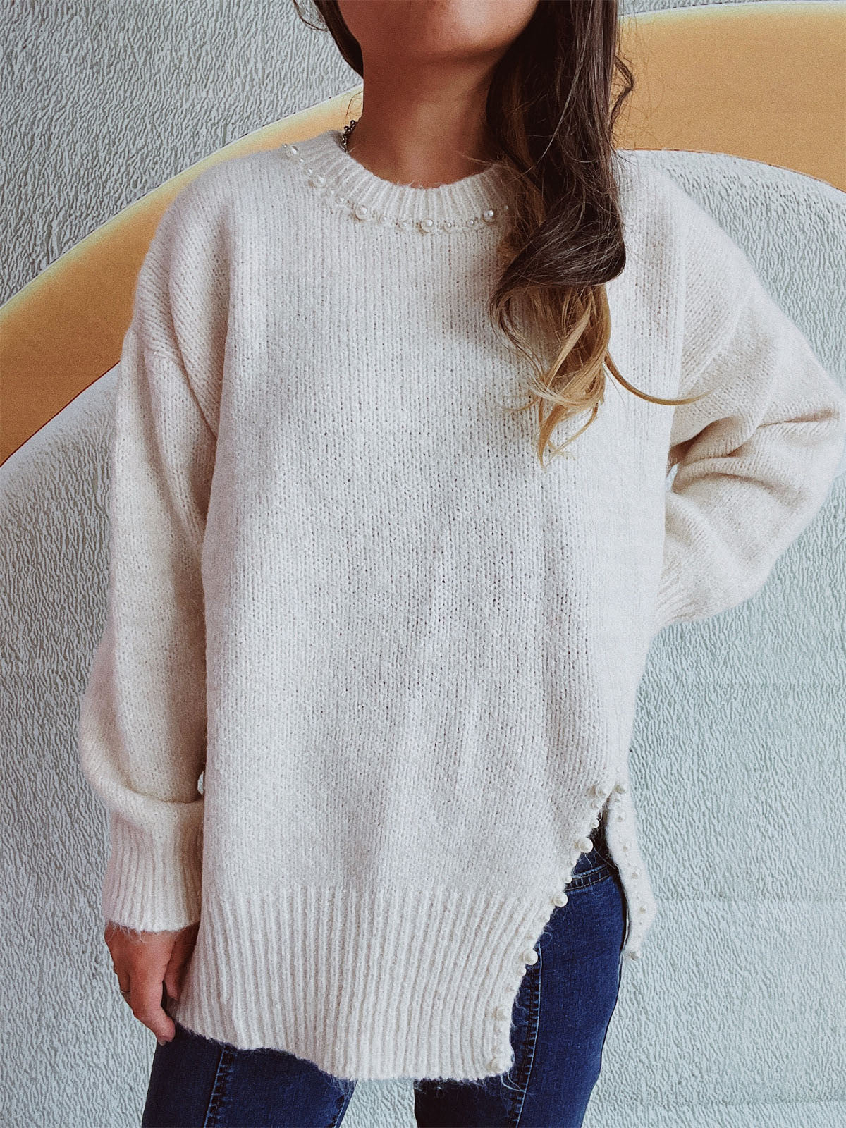 Pull au design classique