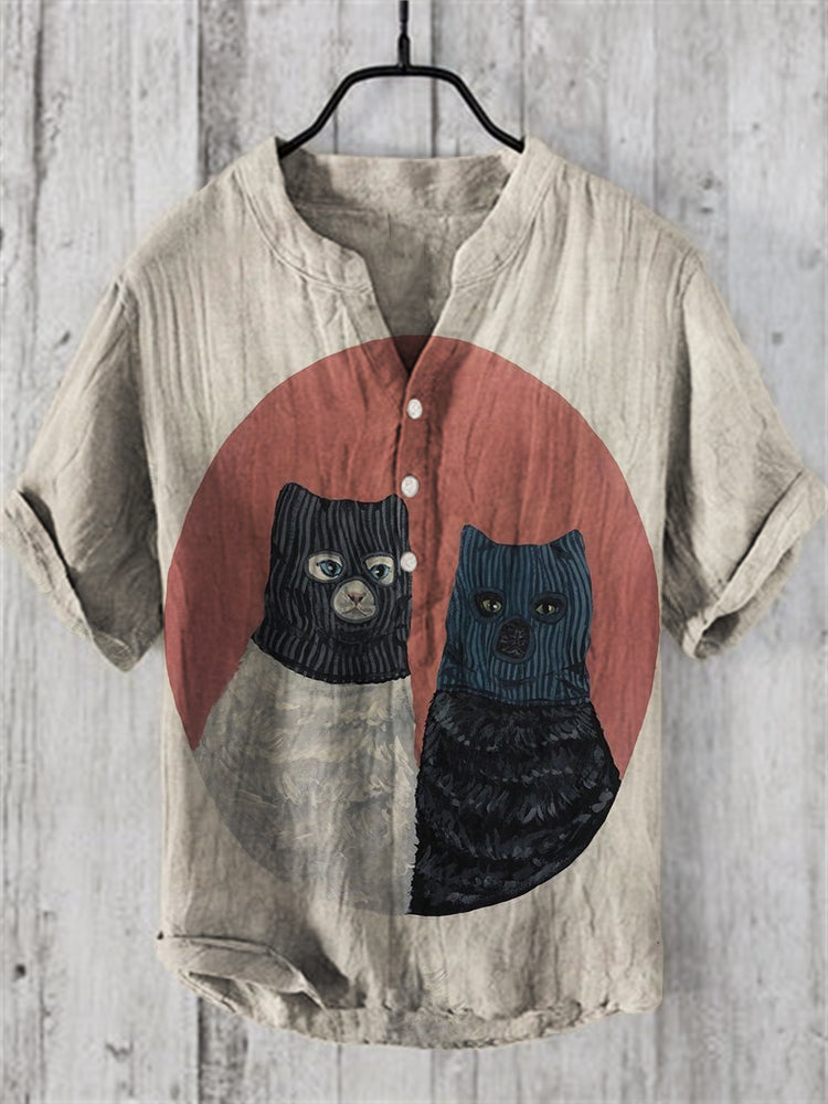 Chemise au style vintage intemporel