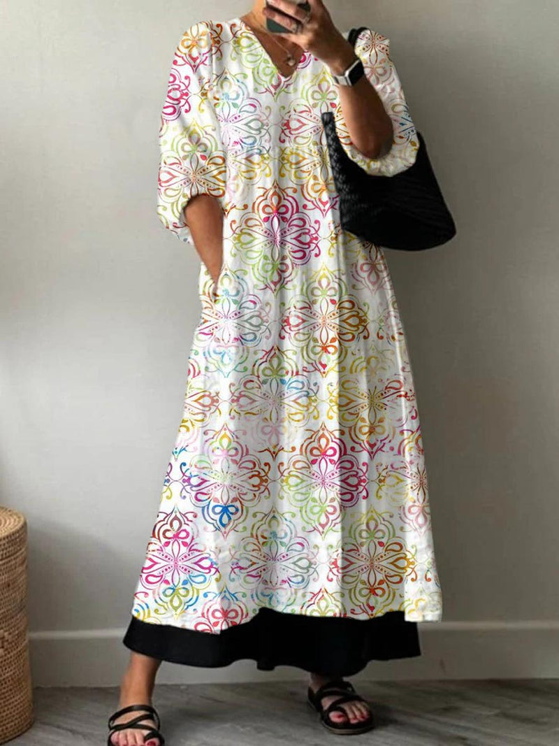 Robe au style vintage intemporel