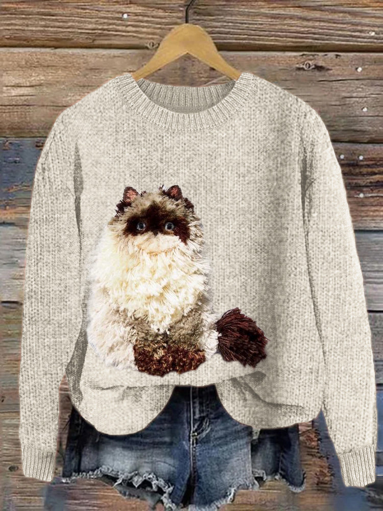 Pull au style vintage intemporel