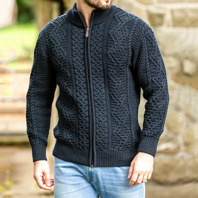 Cardigan au design réfléchi
