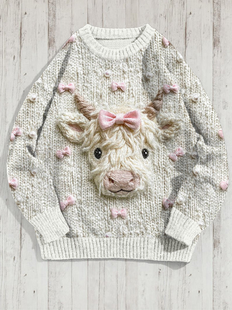 Pull vintage classique
