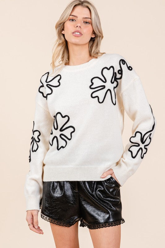 Pull au design classique