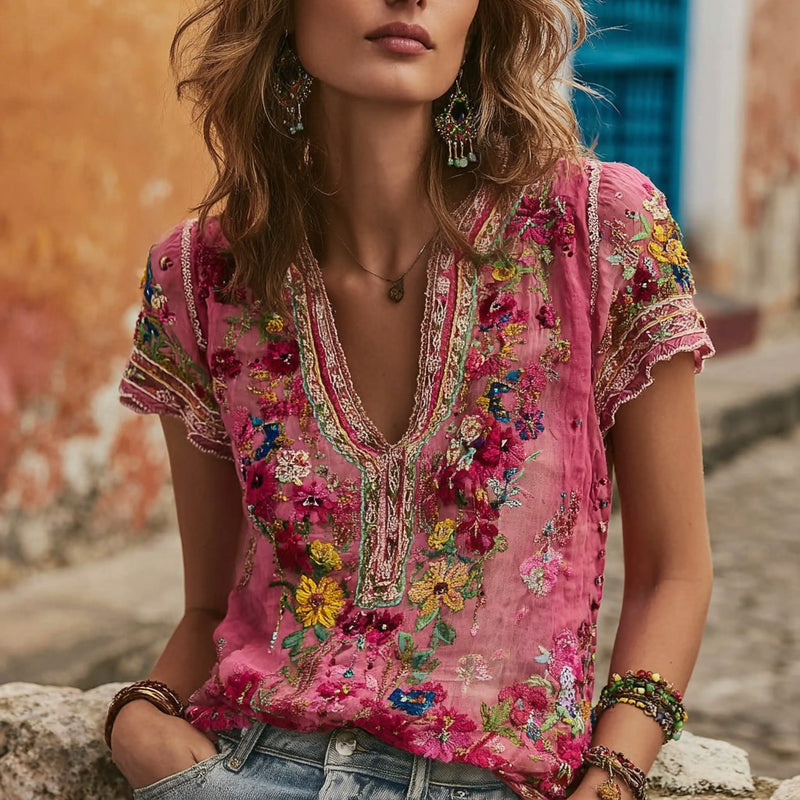 T-Shirt au style vintage intemporel